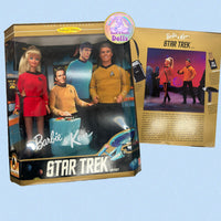 Barbie and Ken as Star Trek