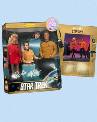 Barbie and Ken as Star Trek