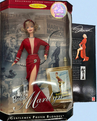 Barbie as Marilyn Monroe Gentlemen Prefer Blondes