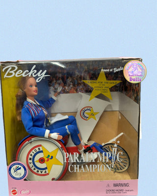 Paralympic champion Becky