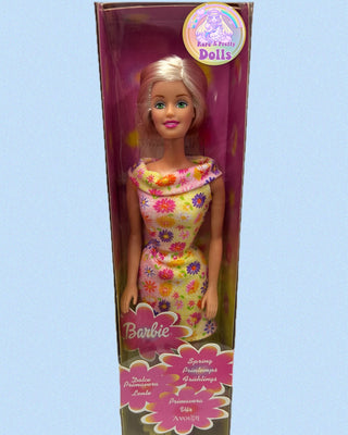 Spring floral Barbie