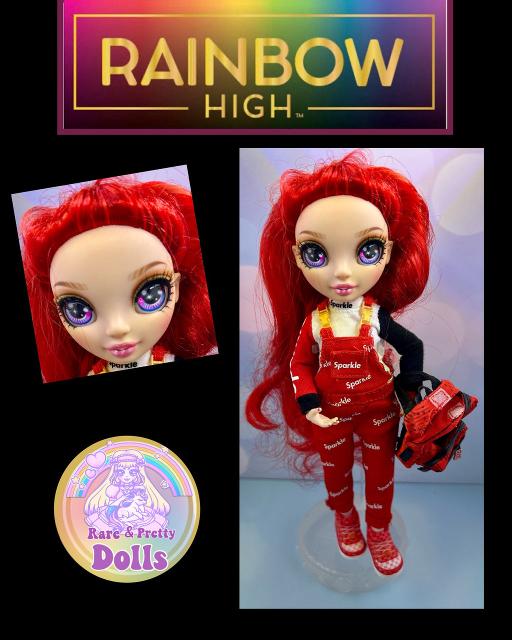 Rainbow High Jr High Series Doll, Ruby Anderson