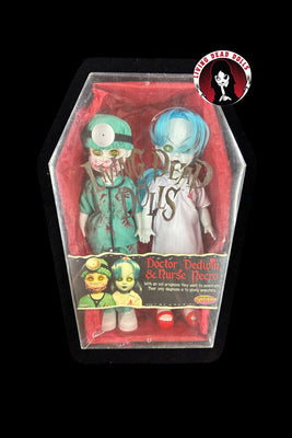 Living Dead Doll set Dr Dedwin & Nurse Necro