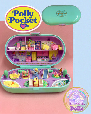 Polly Pocket Babysitting stamper set