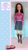Casual denim barbie dark hair