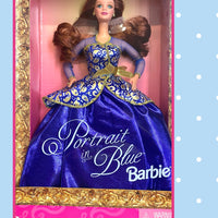 Portrait in Blue Barbie