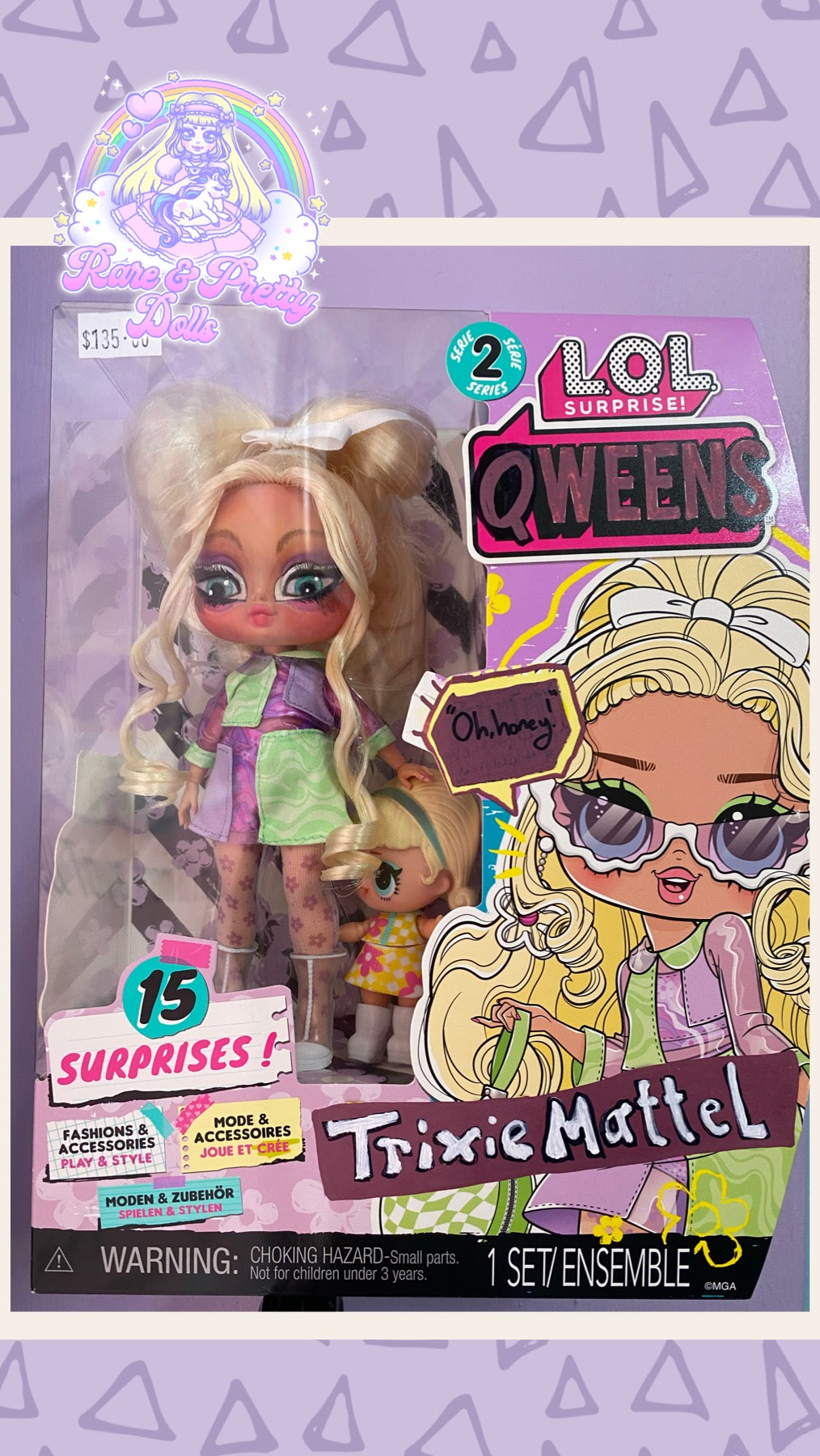Trixie Mattel Custom L.O.L. Tween