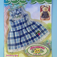 Briarberry Blue Plaid Garden party Dress