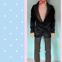 Formal Ken barbie dark hair