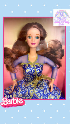 Portrait in Blue Barbie