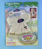 Briarberry Cream and roses velvet Winter Dress