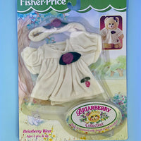 Briarberry Cream and roses velvet Winter Dress