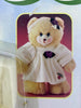 Briarberry Cream and roses velvet Winter Dress