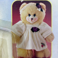Briarberry Cream and roses velvet Winter Dress