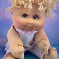 Blonde boy cabbage patch top doll